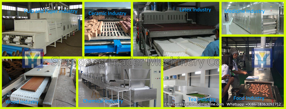 Industrial Stevia Equipment/Stevia Drying Machine/Herb Microwave Drying Machine