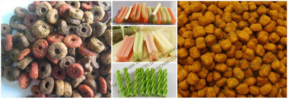 New animal dry pet food extruder processing machinery/line