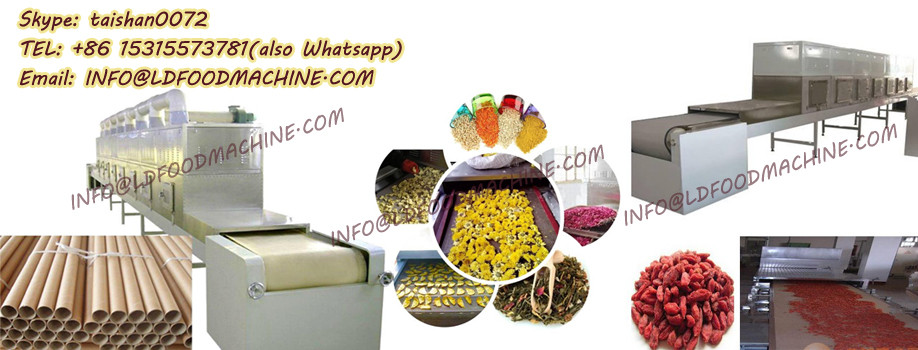 Factory price High efficiency microwave drying machine for tea leaf