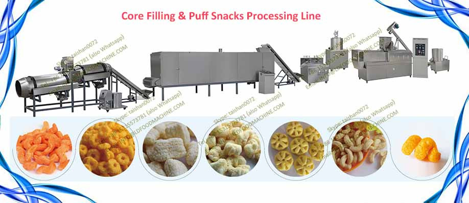 Automatic Fried Sala Ball Wheat Snacks Food Bugle Chips equipment
