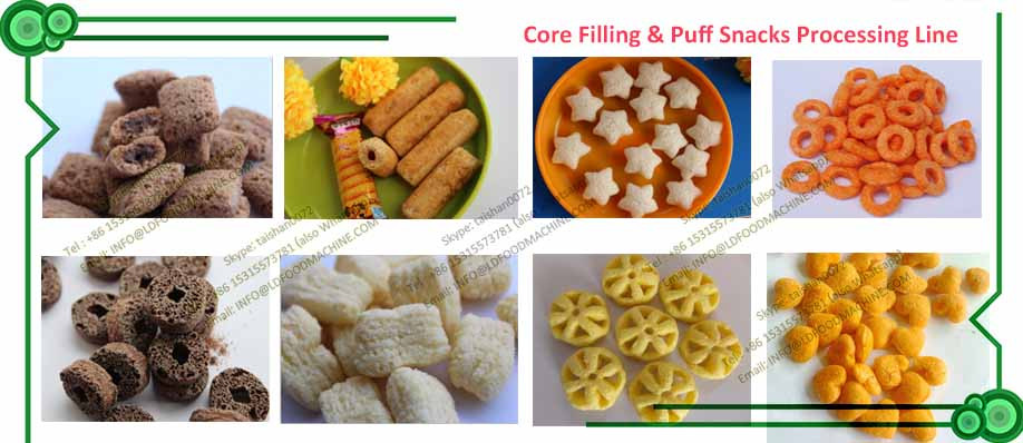 Good quality commercial puffed corn  make machinery