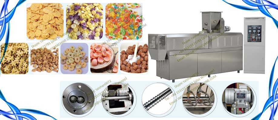 Easy to digest Grains produced by corn flakes processing line