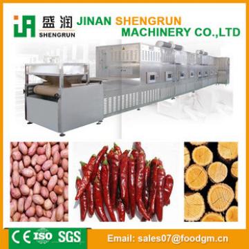 Easy operation Microwave drying equipment for agricultural and sideline products