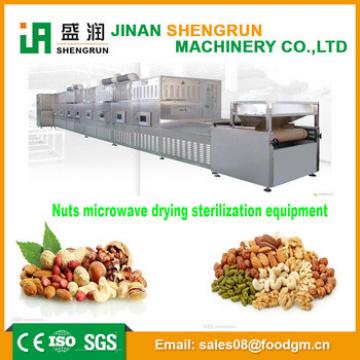 Customized nuts microwave equipment