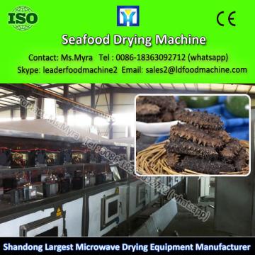 Seafood microwave drying machine, dry fish processing machinery