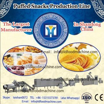 Chocolate filled corn flour chips snacks puffed corn  processing line