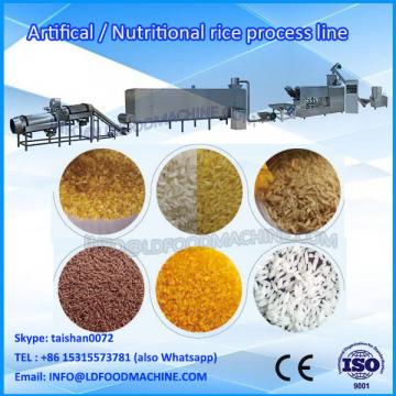 CE Automatic artificial rice make machinery nutritional value basmati rice machinery