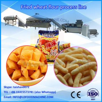 Fried Wheat Flour Snacks Bugles Rice Crust Line/Automatic Fried  machinery