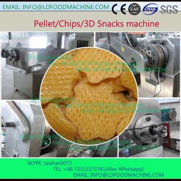 3d pellet fried snacks production line