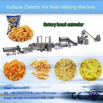 Best sale frying Cheetos/kurkure nik snaks Food machinery