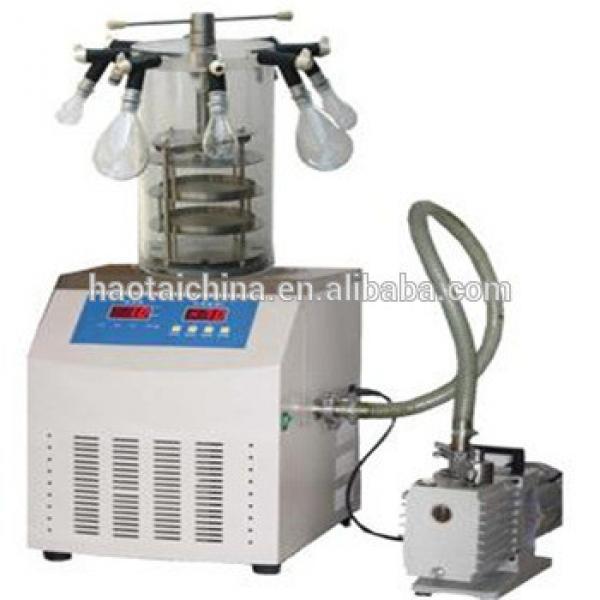 High frequency food Vacuum freeze dryer with LCD display dryer machine/ Lab Vacuum Freeze Dryer with best price