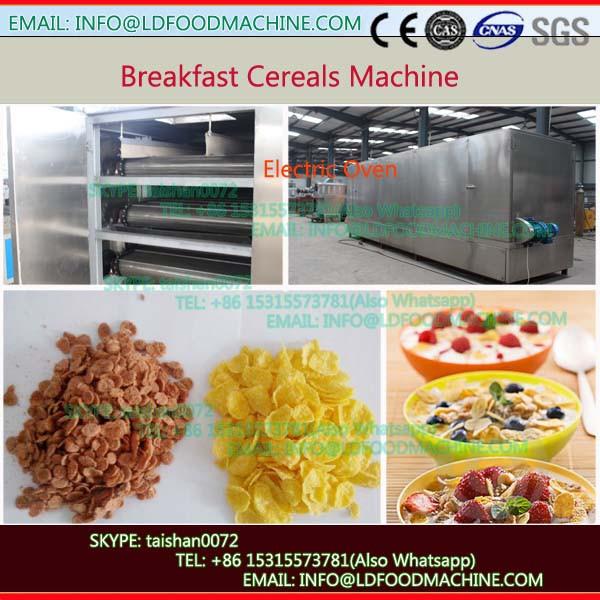 automatic crisp cake machinery corn flakes make machinery breakfast cereal process line