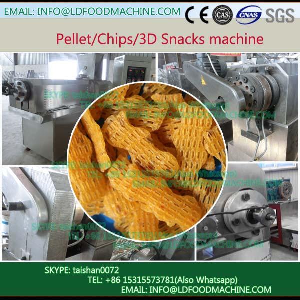 Automatic 3D Papad Snacks Pellet Snacks Cracker make machinery