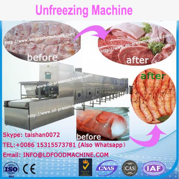 Best price kit food thawing machinery/chicken meat thawing machinery